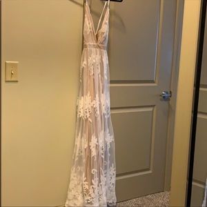 In any event white maxi dress